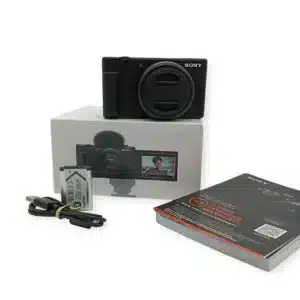 CAMARA SONY VLOGGING ZV-1F BLACK A ESTRENAR