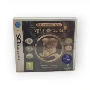 VIDEO JUEGO EL PROFESOR LAYTON Y VILLA MISTERIOSA NINTENDO DS