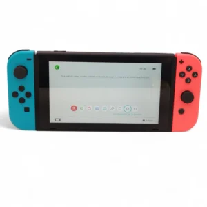 CONSOLA NINTENDO SWITCH 2022 AZUL Y ROJO (SIN PATA TRASERA)