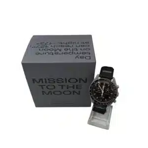 RELOJ OMEGA SWATCH  MISSION TO THE MOON + CAJA