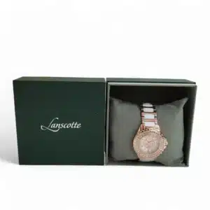 RELOJ LANSCOTTE REAL DIAMOND 657400+CAJA *A ESTRENAR*