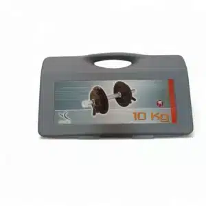 SET DE MANCUERNA 10KG DOMYOS CON MALETIN