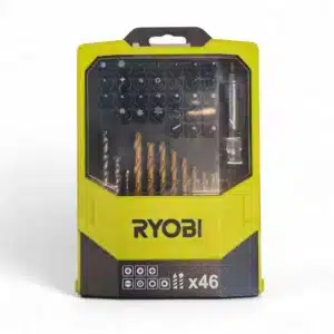SET MIXTO BROCAS ATORNILLADOR RYOBI 46 PIEZAS *A ESTRENAR