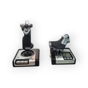 CONTROLADOR DE SIMULACION LOGITECH X52 HOTAS ACELERADOR + JOYSTICK + CABLE + CAJA