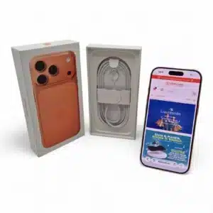 IPHONE 17 PRO 256GB NARANJA SALUD BATERIA 100% + CAJA