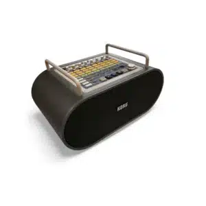 CAJA DE RITMOS KORG STAGEMAN 80 + CAJA Y CABLES
