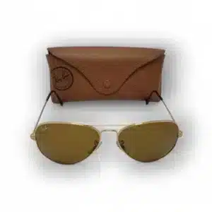 GAFAS RAYBAN AVIATOR RB3025 MARRONES + FUNDA