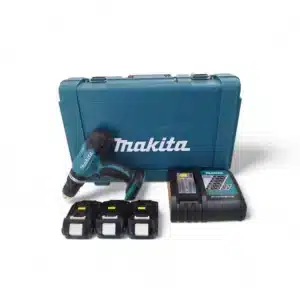 TALADRO PERCUTOR MAKITA DHP453 + 3 BATERIAS 18V + CARGADOR + MALETIN