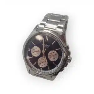 RELOJ CASIO MTP-1375P CORREA METALICA ESFERA AZUL