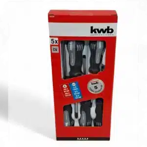 JUEGO DE DESTORNILLADORES 5 PIEZAS KWB A ESTRENAR