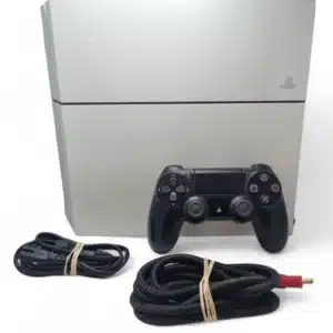 CONSOLA SONY PS4 500GB BLANCA + MANDO + CABLES