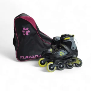 PATINES INFANTILES AJUSTABLES TIJUANA TALLA 33-37 + FUNDA