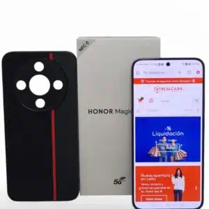 MOVIL HONOR MAGIC 8 LITE 512GB RAM 8 GB NEGRO + FUNDA + CAJA
