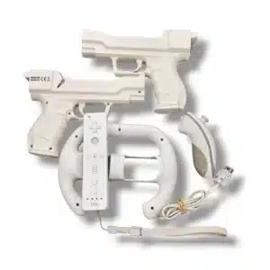MANDO WII + NUNCHUCK + FUNDA + ACCESORIOS