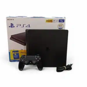 CONSOLA PS4 SLIM 1TB CON MANDO + CAJA