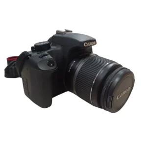 CAMARA DIGITAL REFLEX CANON EOS 1000D 10MPX + 18-55MM + CARGADOR + FUNDA