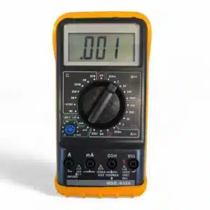 POLIMETRO DIGITAL MULTIMETER MOD 6626 + PROTECTOR + PINZAS