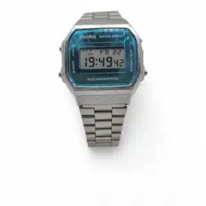 RELOJ CASIO A168WE ACERO