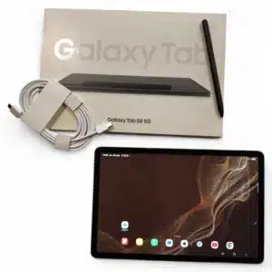 TABLET SAMSUNG GALAXY TAB S8 5G 8/128GB + CAJA