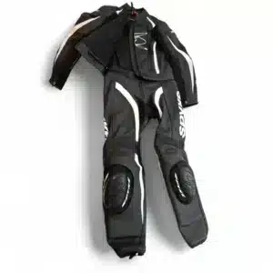 TRAJE DE MOTO SPYKE BLASTER NEGRO Y BLANCO TALLA 40