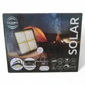 FOCO DE LUZ SOLAR LED GLOBO LIGHTING + CAJA *A ESTRENAR*