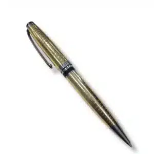 BOLIGRAFO MONTBLANC ROLLERBALL DORADO Y PLATEADO