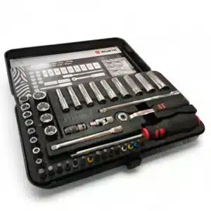 SET LLAVE CARRACA WURTH 1/4" 42 PIEZAS A ESTRENAR