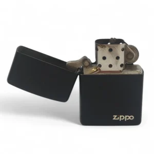MECHERO A GASOLINA ZIPPO NEGRO MATE