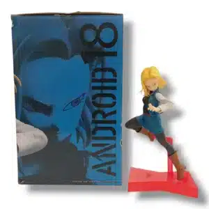 FIGURA ANDROID 18 BANDAI + CAJA