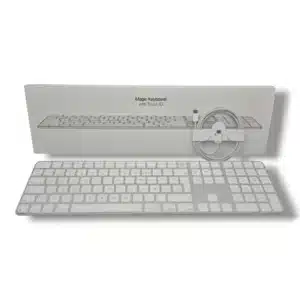 MAGIC KEYBOARD CON TOUCH ID Y TECLADO NUMERICO A3119 BLANCO *A ESTRENAR*