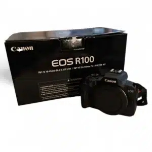 CAMARA CANON EOS R100 + CARGADOR Y CAJA