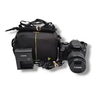 CAMARA REFLEX CANON EOS 2000D DS126741 + OBJETIVO CANON 18-55MM + ESTUCHE