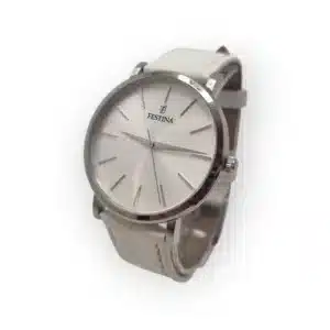 RELOJ FESTINA F20371 CORREA DE CUERO BLANCA