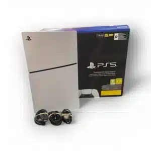 CONSOLA PS5 SLIM DIGITAL 1TB + CAJA + CABLES