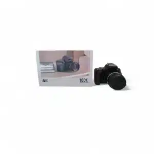 CAMARA FOTOGRAFICA DIGITAL 10X  ZOOM 4K + CAJA+ ACCESORIOS