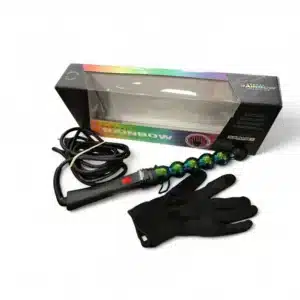 RIZADOR DEL PELO RAINBOW GAMMAPIU CON CAJA Y GUANTE
