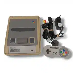CONSOLA SUPER NINTENDO SNSP-001A + 1 MANDO + CABLES