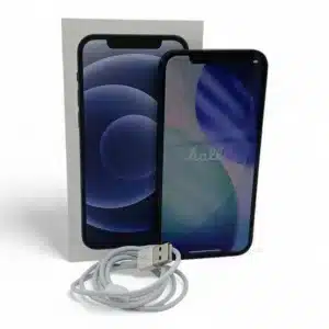 IPHONE 12 64GB BLACK 87% BAT CON CAJA Y CABLE DE CARGA