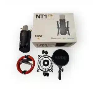 MICROFONO DE CONDENSADOR RODE NT1 5 GEN + CAJA + CABLE