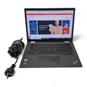 PORTATIL LENOVO THINKPAD G3 CORE I5-1245U 16GB 256GB WINDOWS 10 PRO CONVERTIBLE + CARGADOR