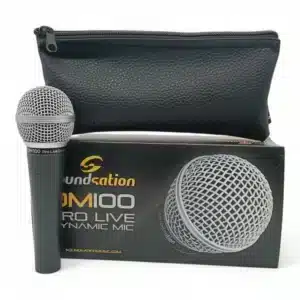 MICROFONO  SOUNDSATION DM100 + CAJA