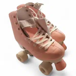 PATINES OXELO RS QUAD 100 PINK ROSAS N 39 + PROTECCIONES NUEVOS A ESTRENAR