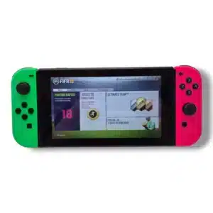 CONSOLA NINTENDO SWITCH STANDARD HAC-001 ROSA Y VERDE + ACC