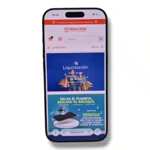 IPHONE 17 PRO 256GB SALUD BATERIA 100% AZUL + ESTUCHE