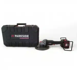 AMOLADORA PARKSIDE PERFORMANCE PWSAP 40-LI A1 + MALETÍN + CAJA+ 2BATERIAS + CARGADOR