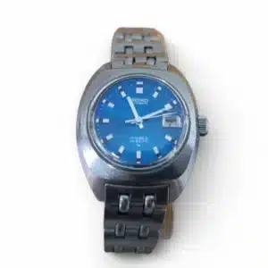 RELOJ DE DAMA AUTOMATICO SEIKO 2205-0371 VINTAGE ESFERA AZUL