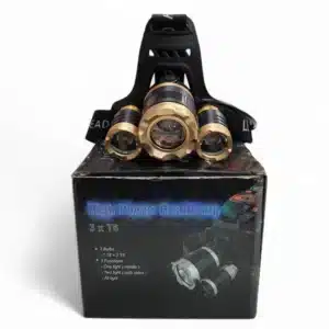LUZ FRONTAL + CABLE DE CARGA + CAJA