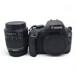 CAMARA CANON EOS 4000D + OBJETIVO 18-55 + CARGADOR + BATERIA