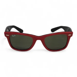 GAFAS DE SOL RAYBAN RB 2140 WAYFARER NEGRAS Y ROJAS