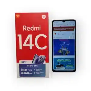 MOVIL REDMI 14C 256GB 8GB RAM NEGRO + CAJA